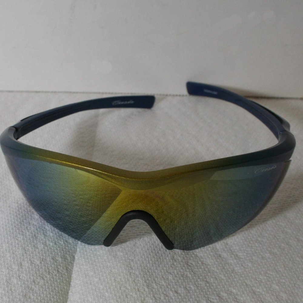 Oasis Sport Wrap Around Activewear Sunglasses FS 9087 Blue Frame Grey Lens